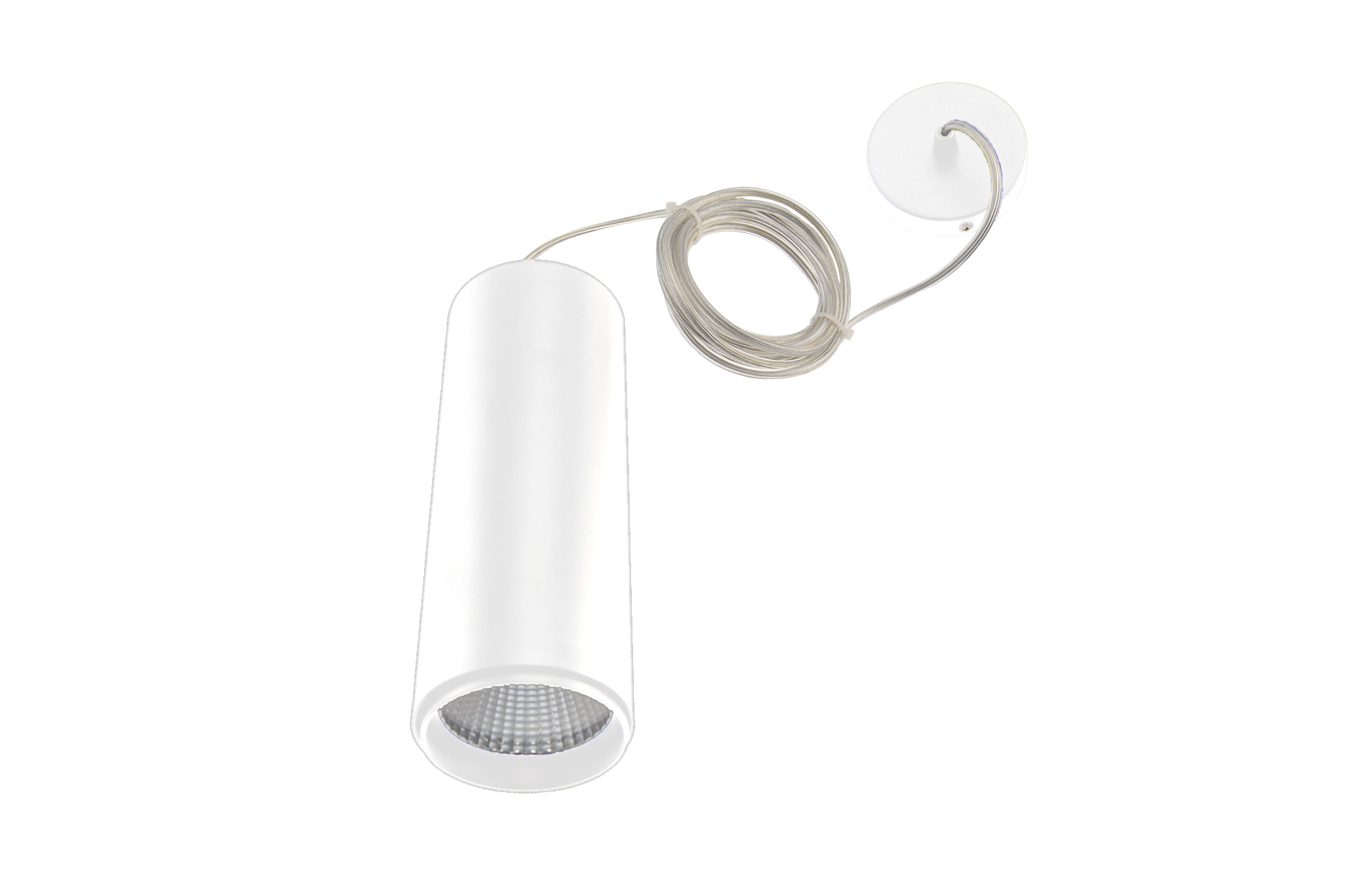 8717696180542 Ritz-Small Pendel 1100 830 30° DALI WH/BL 1,5mtr